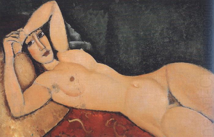 Amedeo Modigliani Recling Nude with Arm Across Her Forehead (mk39) china oil painting image